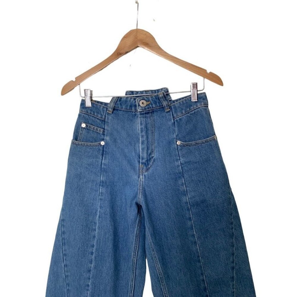 Maison Margiela Line 1 Women’s High Rise Jeans Denim 25 - Picture 4 of 7